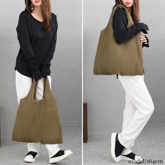 大きいサイズ レディース マイクロプリーツバッグ art-9133｜大きい