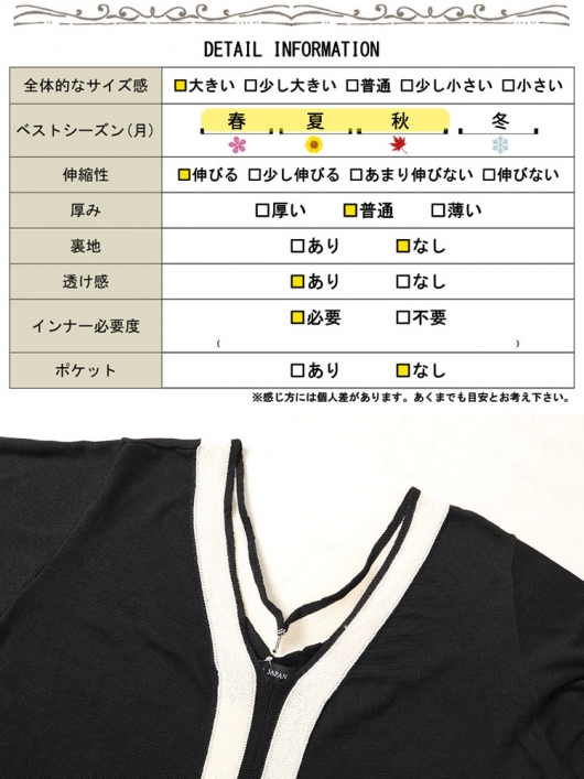 大きいサイズ レディース Vネックラインニットロングワンピース
