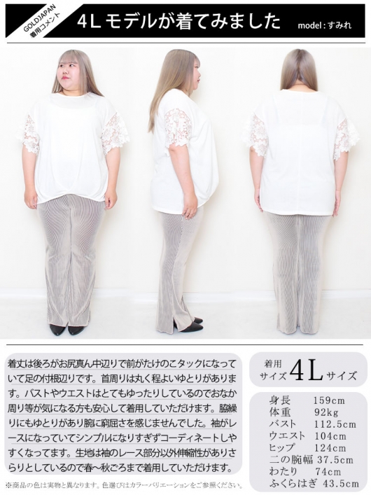 45R リネン タックレースカットソー サイズ3 45R リネン タックレースカットソー サイズ3 - メルカリ