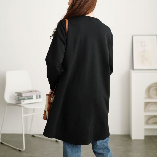 レディース　チュニック2枚おまとめ 大きいサイズ レディース チェック柄フェイクレイヤードチュニック