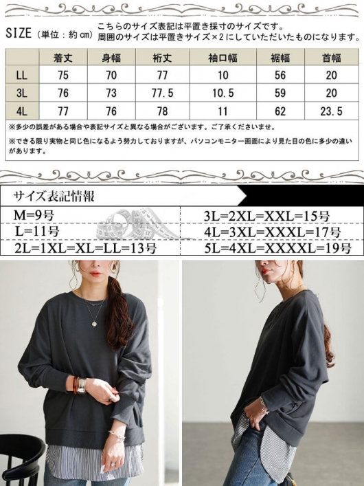 テラウェア　Lサイズ 大きいサイズ レディース 高機能 ブラウス｜sabstreet my