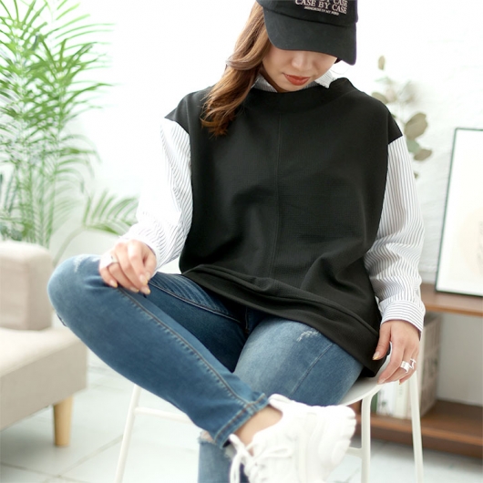 イベントセール】 大きいサイズ レディース ストライプシャツ