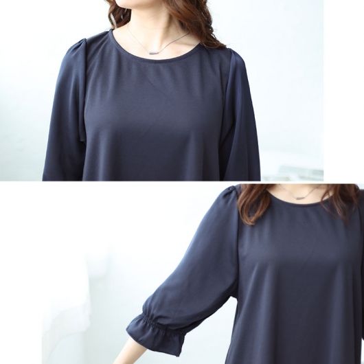 新春初売セール】 大きいサイズ レディース 2wayキャンディスリーブ裾