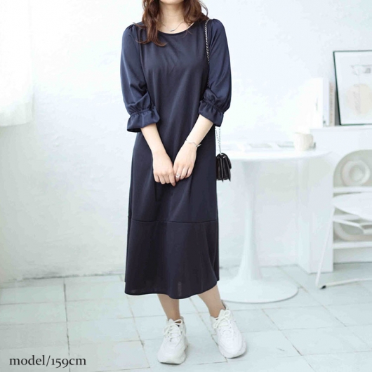 新春初売セール】 大きいサイズ レディース 2wayキャンディスリーブ裾