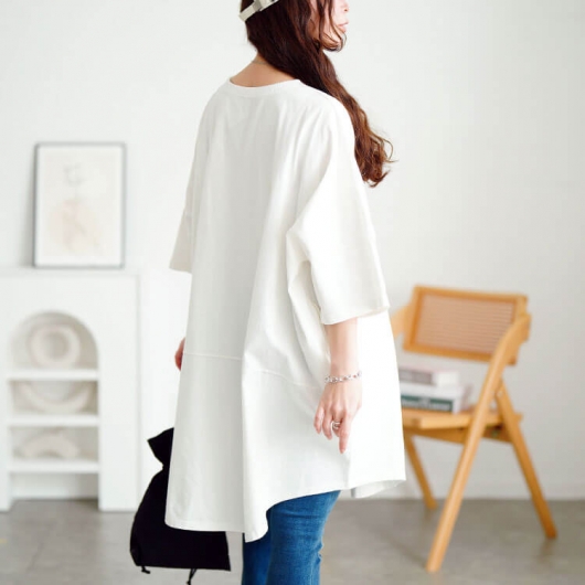 【良品】ARTS＆SCIENCE リネンチュニック arts&science アーツコットンリネンチュニック