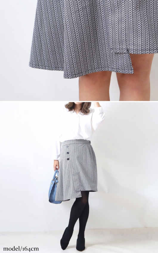 2枚おまとめ。新品タグ付✨希少✨大きいサイズ48✨アンタイトル　スカート tyutenshop_hggss2020456