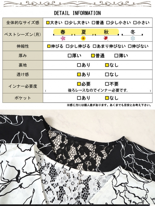 イベントセール】 大きいサイズ レディース アートモダン