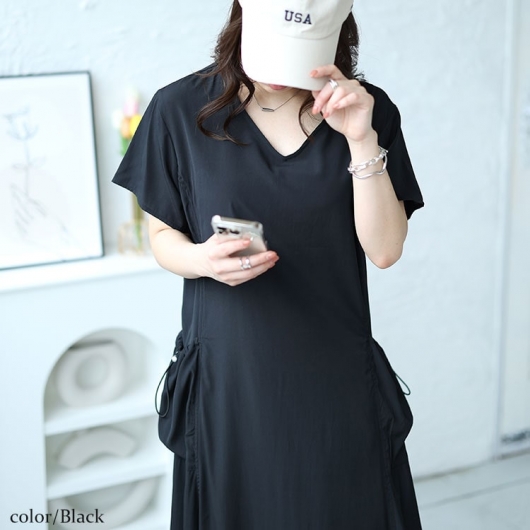 イベントセール】 大きいサイズ レディース ドロストボリューム