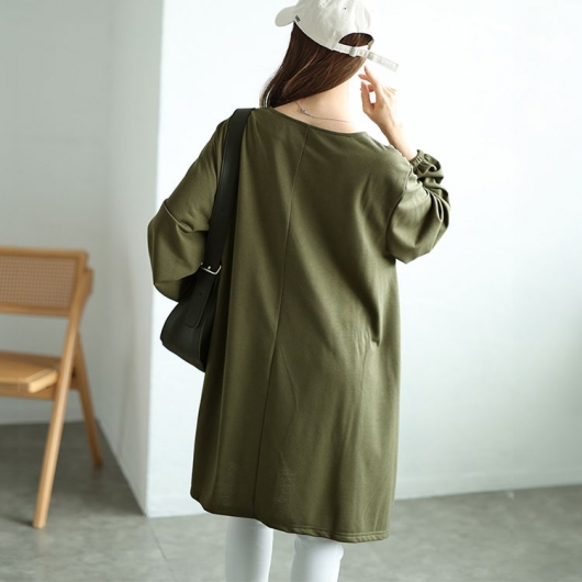 大きいサイズ レディース キーネックイレヘムチュニック fem-509 大きいサイズ レディース キーネックイレヘムチュニック fem-509