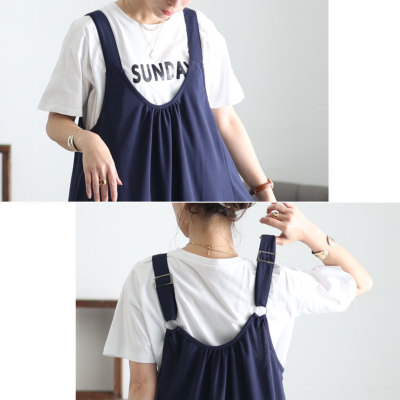 【adidas】★サロペットワンピース 毎日着たい♡大人可愛い Sawa a la mode レディース ワンピース サロペットスカート