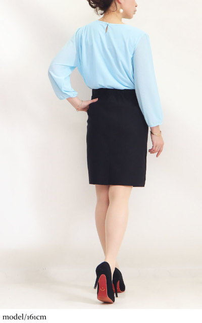 23区Lサイズ】今季物！着痩せ効果ありました^_^ラメ入りスカート