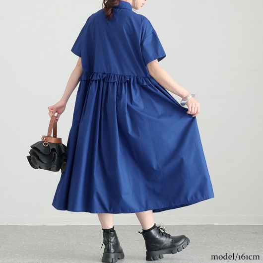 レオパードフリルシャツワンピース ベルト 近年モデル インナー付 レオパードフリルシャツワンピース / GRACE CONTINENTAL | GRACE