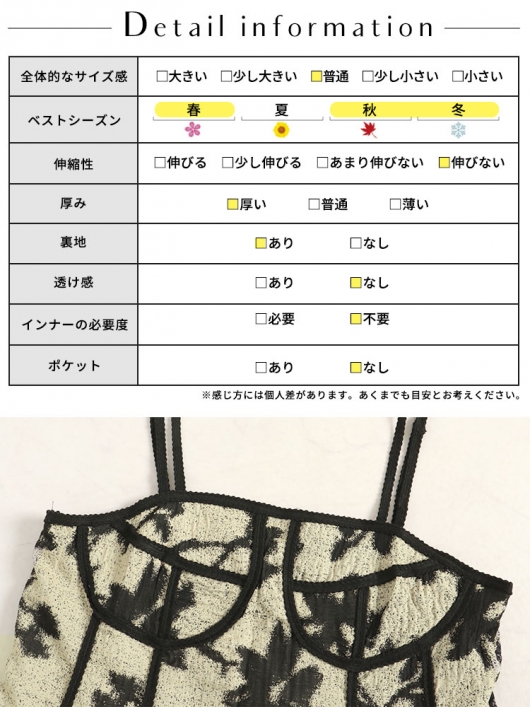 大きいサイズ レディース 花柄キャミソールワンピース goldy-1379