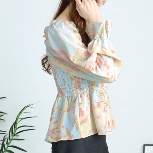 楽天市場】【SALE／40%OFF】ランバスジャカード ペプラム