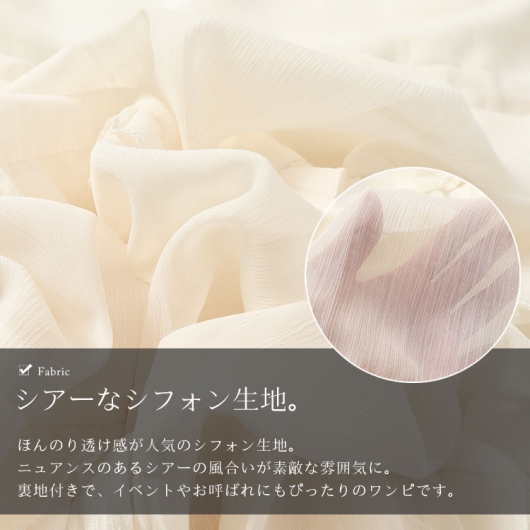 大きいサイズ レディース Vネックティアードフリルワンピース