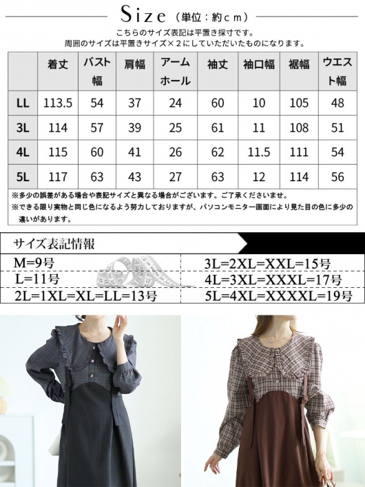 楽天市場】チェック ワンピースの通販