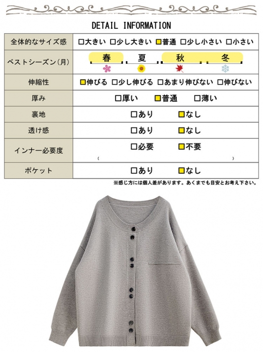 RODEO CROWNS WIDE BOWL | 3Dマルチカラーニットカーディガン