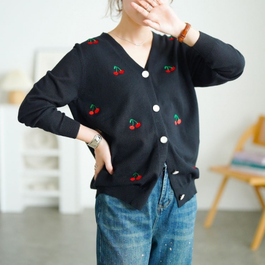 マルボンゴルフ カーディガン Vネック ボタン malbon 刺繡 レディース マルボンゴルフ カーディガン Vネック ボタン malbon 刺繡