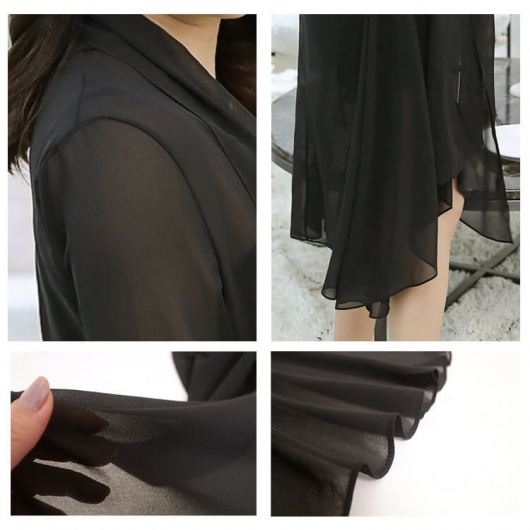 大きいサイズ レディース ビッグサイズ シースルーブラック