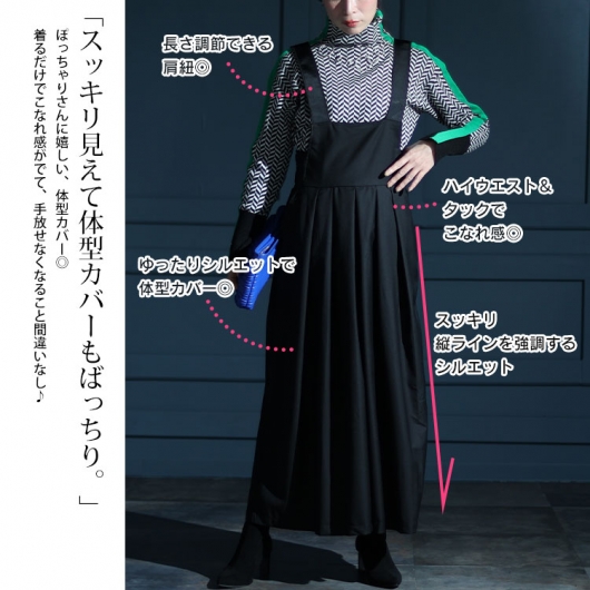 ハイウエスト フレアパンツ サロペット クロス ワイドレッグ ハイウエストBACKクロスフレアパンツ[品番：MKSW0054587]｜GYDA