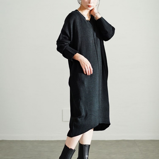 新春初売セール】 大きいサイズ レディース センターラインコクーン