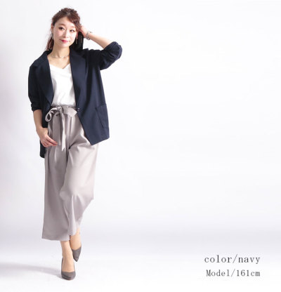 超美品 MIESROHE ブラウン 半袖テーラードジャケット Sサイズ シアーハーフスリーブテーラードジャケット【洗える