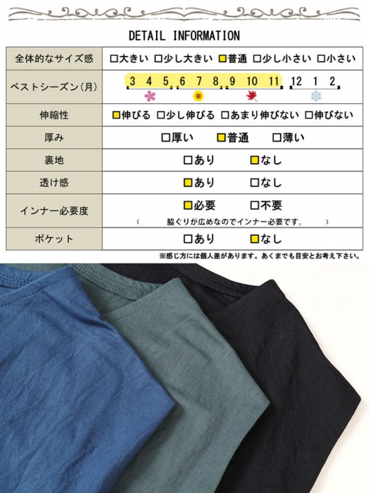 大きいサイズ レディース 接触冷感＆UVカット＆吸湿速乾サイド
