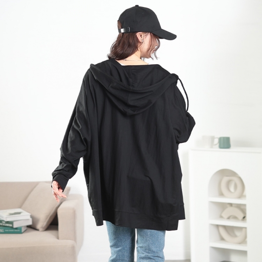 新品】yort ドルマンパーカーブルゾン