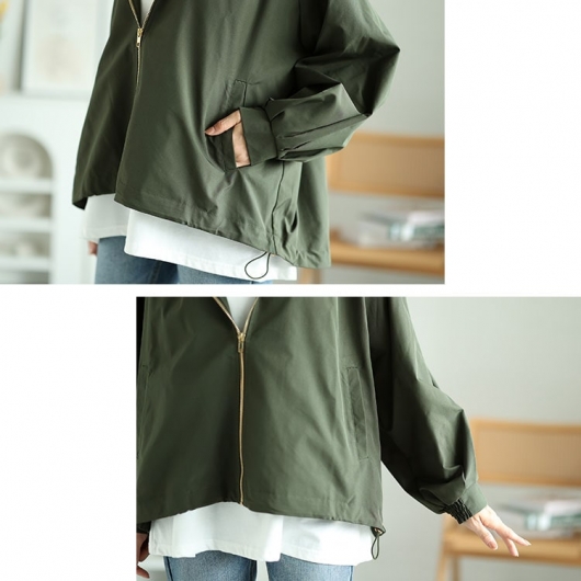 大きいサイズ レディース ボリュームスリーブマウンテンパーカー maru