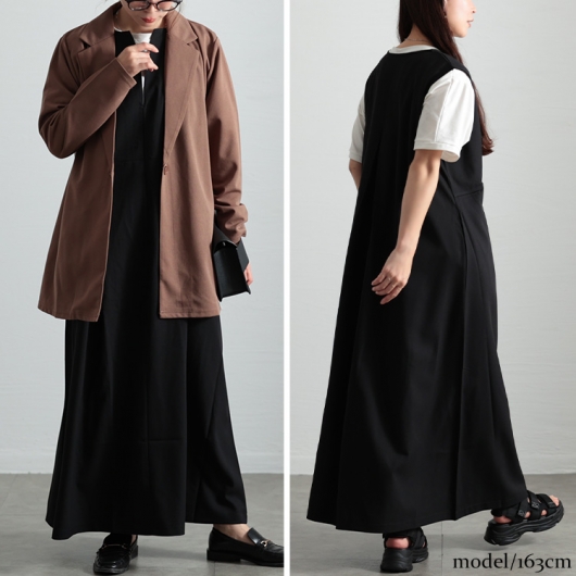 イベントセール】 大きいサイズ レディース ウエストタックフレア