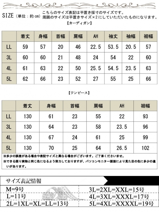 大きいサイズ レディース パールボタンカーディガン＆ノースリーブ