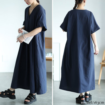 ワンピース maru 大きいサイズ＞ハーフZIPタックフレアワンピース marun 通販