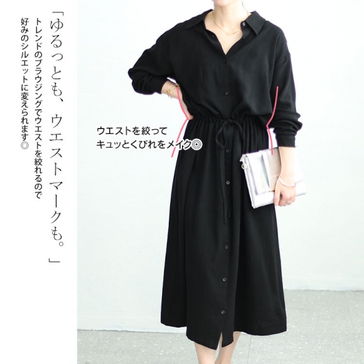 イベントセール】 大きいサイズ レディース リネン混ブラウジング