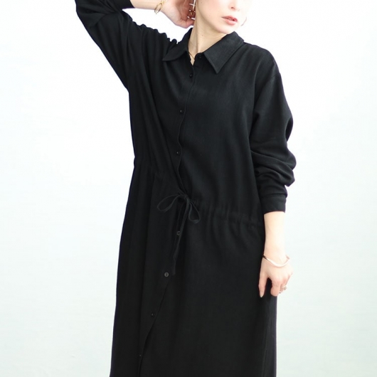 イベントセール】 大きいサイズ レディース リネン混ブラウジング