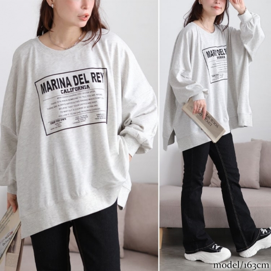 【 】【新品タグ付き】トレーナー Mサイズ ワンフォークロージング 1111clothing オーバーサイズトレーナー