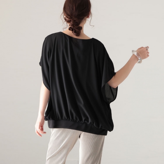 【新品未使用】SONIA 黒 ビジュー付き半袖トップス 楽天市場】大きいサイズ レディース トップス カットソー 接触冷