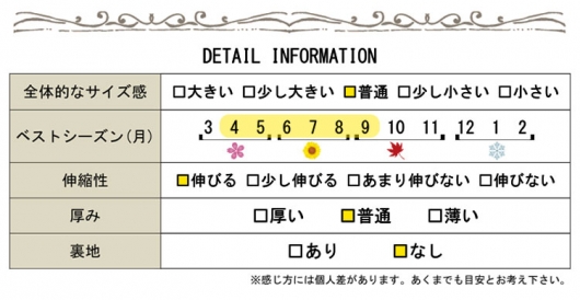 大きいサイズ レディース 汗脇パッド付きインナー mo-008 【ゆう