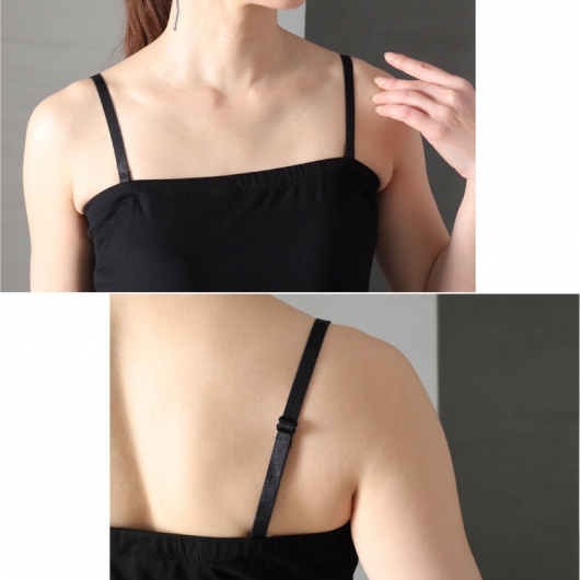 大きいサイズ レディース 2wayカップ付きキャミソール nima-r02