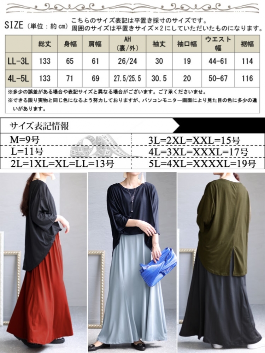 楽天市場】バックジップギャザーネックロングワンピースオーバー