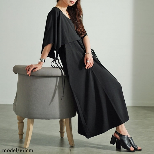 美品 XXL 23区 シルク100% ワンピース ウエストリボン 大きいサイズ 美品 XXL 23区 シルク100% ワンピース ウエストリボン 大きい