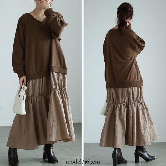 ✨SALE✨L 軍服ワンピース レッドの通販 by ざわざ's shop｜ラクマ
