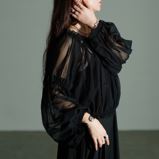 レオナール ロングワンピース サイズ42大きいサイズ クリスマス