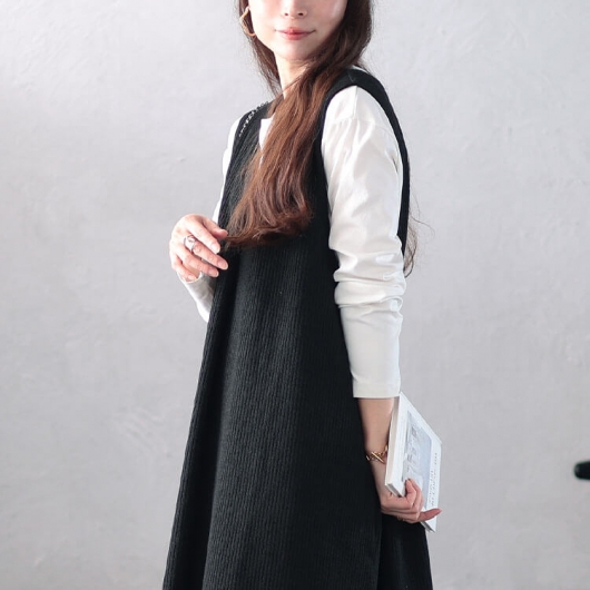 イベントセール】 大きいサイズ レディース Vネックフロントタック