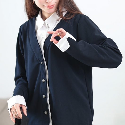 試着程度　レオナール　カンカン　ブラウスジャケット　カーディガン　ＬＬサイズ 試着程度 レオナール カンカン ブラウスジャケット カーディガン LL