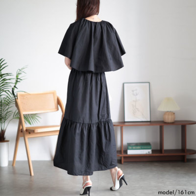 イベントセール】 大きいサイズ レディース ケープ付き