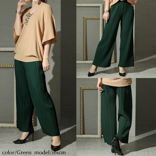 キャピタル　タイパンツ　レイヤードパンツ　サイズ３　グリーンカーキ stripe_1.jpg?fitin=272:272