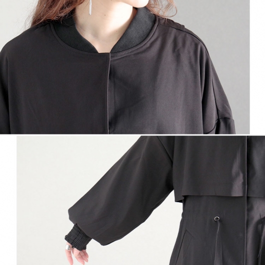 大きいサイズ レディース ロングジャケット sw-0485｜大きい