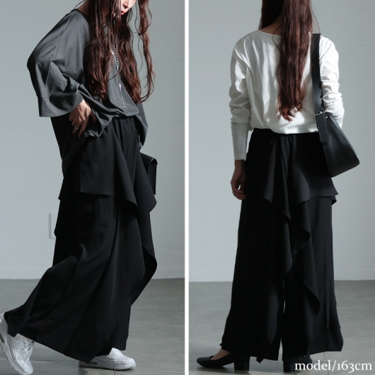 kiii 10/3 ブラック パンツ S kiii 10/3 ブラック パンツ S kiii 10/3 ブラック パンツ S LONG PANTS