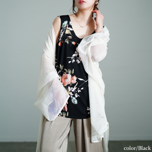 エルメス タンクトップ M 麦柄 花柄 エルメス タンクトップ M 麦柄 花柄 エルメス タンクトップ M 麦