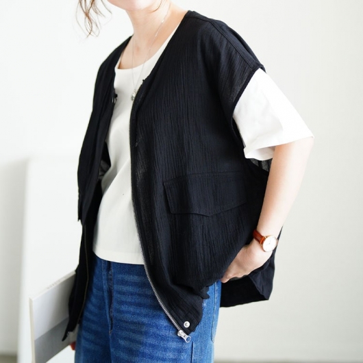 ゴーギャン「入浴するタヒチの女性」【フレームサイズ  32×26cm】 大きいサイズ レディース ロングジャケット sw-0485｜大きい